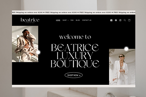 Beatrice Noir - Luxury Shopify Theme