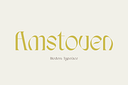 Amstoven, a Serif Font by DYSA Studio (Thumbnail 1 of 13)