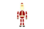 80% OFF - Dancing Santa Claus, an Illustration by Illustrations & Templates (Thumbnail 5 of 7)