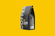 Coffee Pouch Mockup Half-Side view, a Packaging Mockup by easymock (Thumbnail 6 of 9)