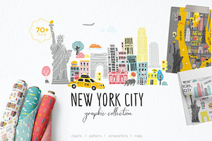 New York Symbols & Maps