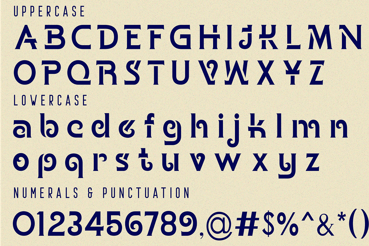 ACCESSIBLE CHARACTER FONT, a Serif Font by 177Studio (Photo 8 of 8)