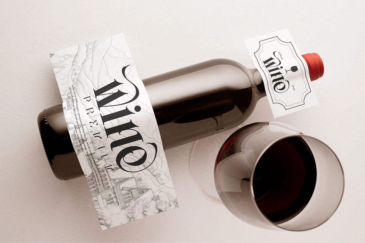 Darkbloom, a Serif Font by Letterara (Photo 7 of 12)