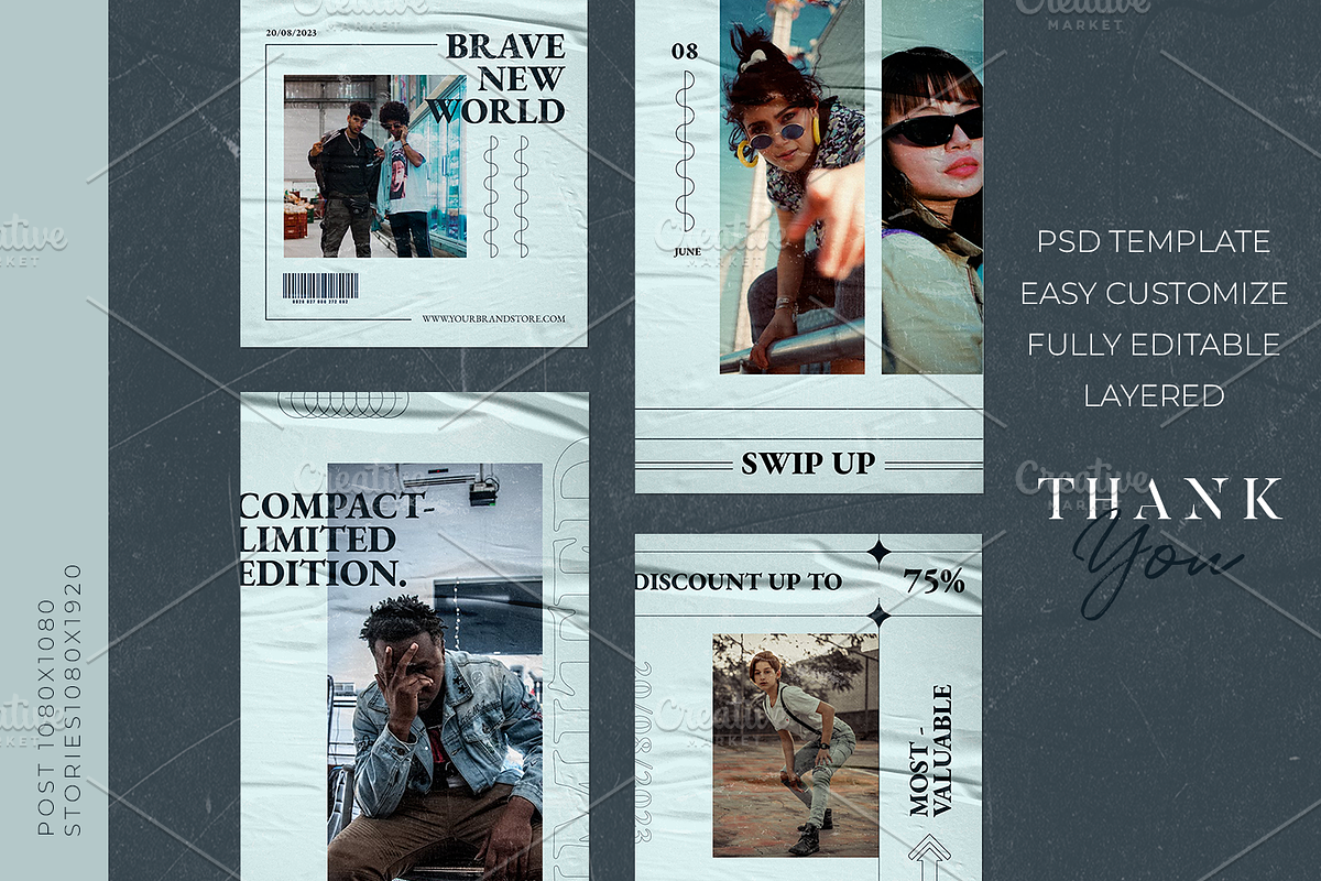 Hype Instagram Template - Magezy, a Social Media Template by Gibcreat (Photo 4 of 4)