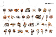 Mechanical Flowers Steampunk Clipart, an Object Graphic by Lumeno (Thumbnail 7 of 8)