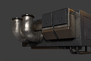 Futuristic Scifi Industry Aircon-PBR, an Object 3D Model by TFE Game Art (Thumbnail 4 of 11)