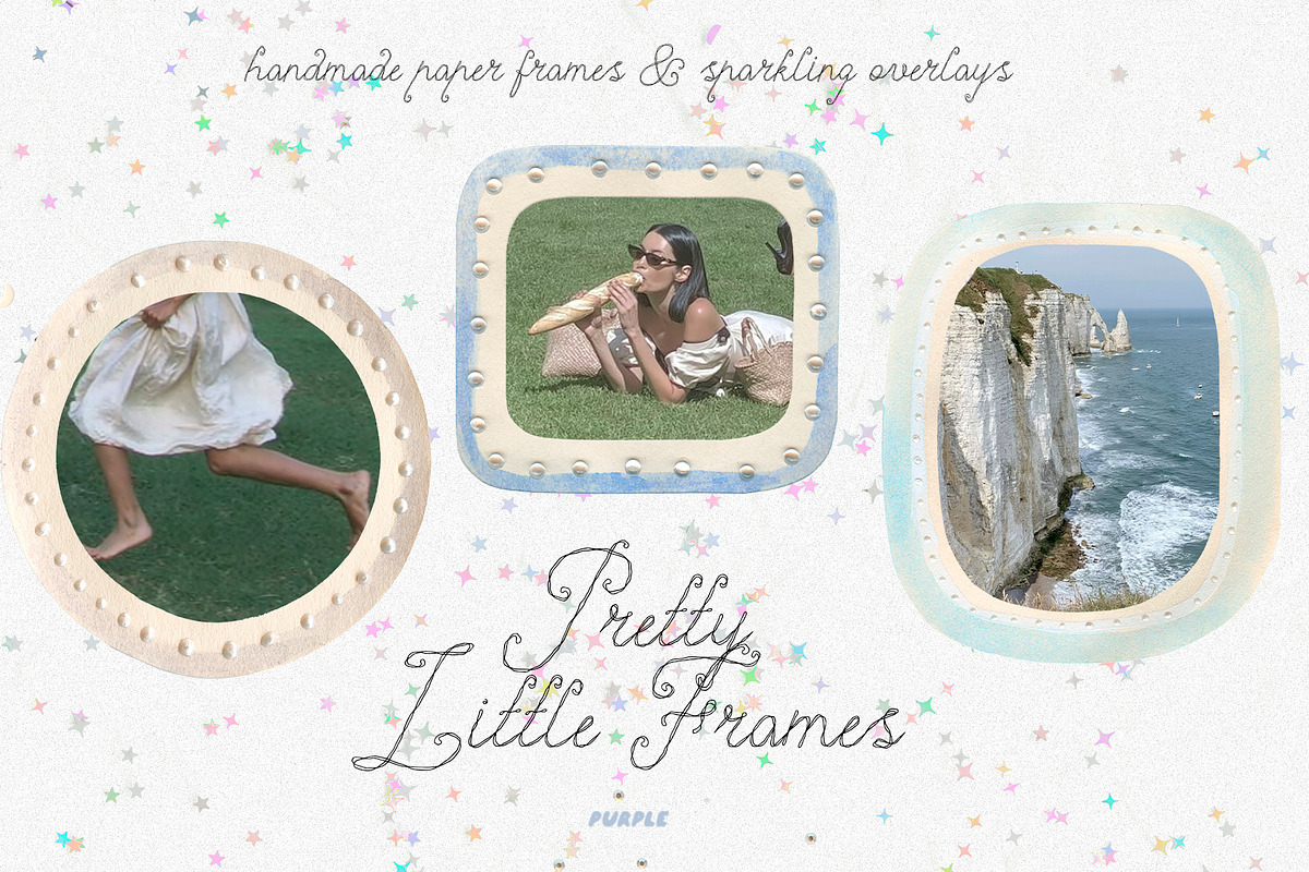 Handmade Paper Frames & Overlays, an Object Graphic by Purple (Photo 11 of 11)