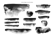 Watercolor Wash Marks, a Texture Graphic by Eva Black Design (Thumbnail 3 of 3)