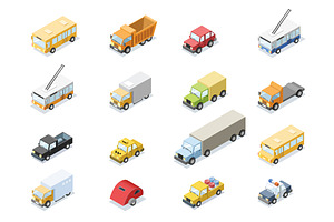 Isometric transport set 