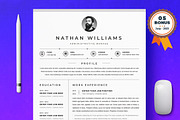 Resume/CV Bundle | 200+ for $29, a Resume Template by ResumeInventor (Thumbnail 186 of 207)