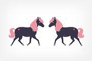 Little pink horse, an Animal Illustration by Good Studio (Thumbnail 3 of 4)