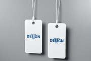 Minimal Hanging Tag Mockup Set, an Advertising Mockup by makart25 (Thumbnail 3 of 3)