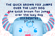 Wonky - handwritten playful font, a Sans Serif Font by Tubigan Art (Thumbnail 2 of 2)