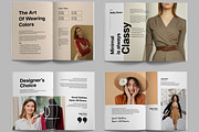 Fashion And Tailor Magazine Template, a Magazine Template by ContestDesign (Thumbnail 3 of 3)