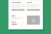 Modern Wireframe Email Newsletter, an Email Template by MightyDesign (Thumbnail 5 of 8)