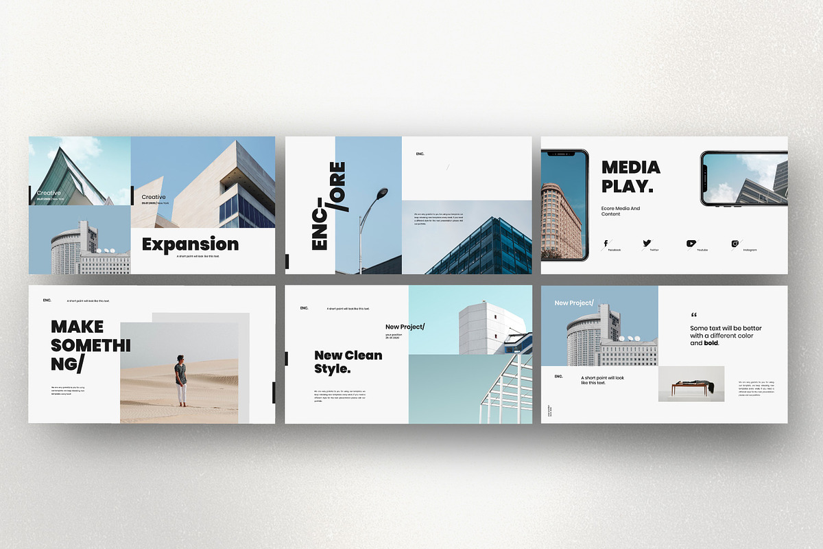 ENCORE - Minimal Clean Keynote, a Presentation Template by Dirtytemp Studio (Photo 7 of 9)