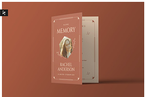 Funneral Program Template, a Brochure Template by Neermana