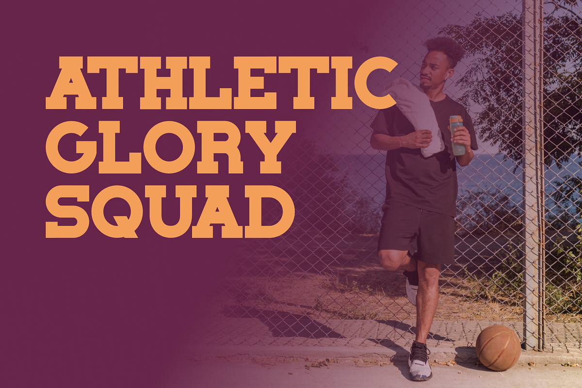 Sport Scholars - Athletic Font, a Serif Font by Helotype (Photo 7 of 8)