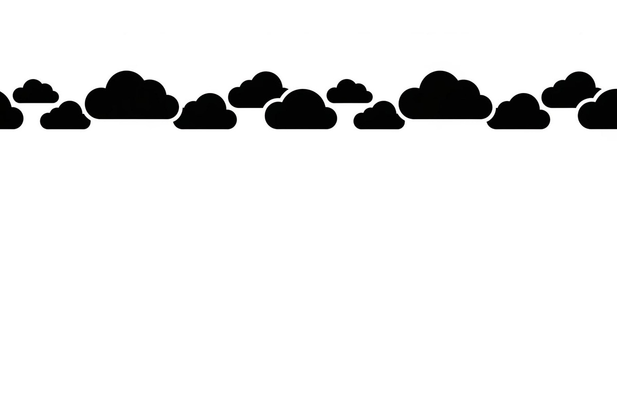 Decorative Cloud Silhouette, a Graphic by Designer_Momina (Photo 7 of 13)