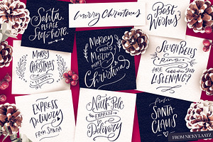 A Handlettered Christmas