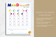 Baby Mood Tracking Chart (printable), a Stationery Template by AntDesignStudio (Thumbnail 2 of 5)