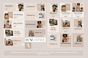 Beige Boho Shop Banner Templates, a Shopify Template by SunshineStudioBoutique (Thumbnail 3 of 9)