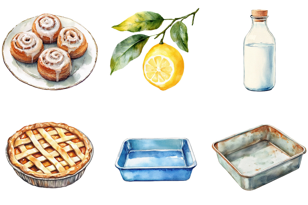 Neutral Baking Clipart, an Illustration by CitraGraphics (Photo 5 of 5)