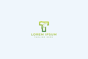 Letter T leaf logo, a Branding & Logo Template by vectplus
