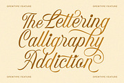 Maynada Wedding Script, a Script Font by Letterhend Studio (Thumbnail 2 of 9)