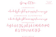 Demittri, a Script Font by MissinkLab Studio (Thumbnail 6 of 6)