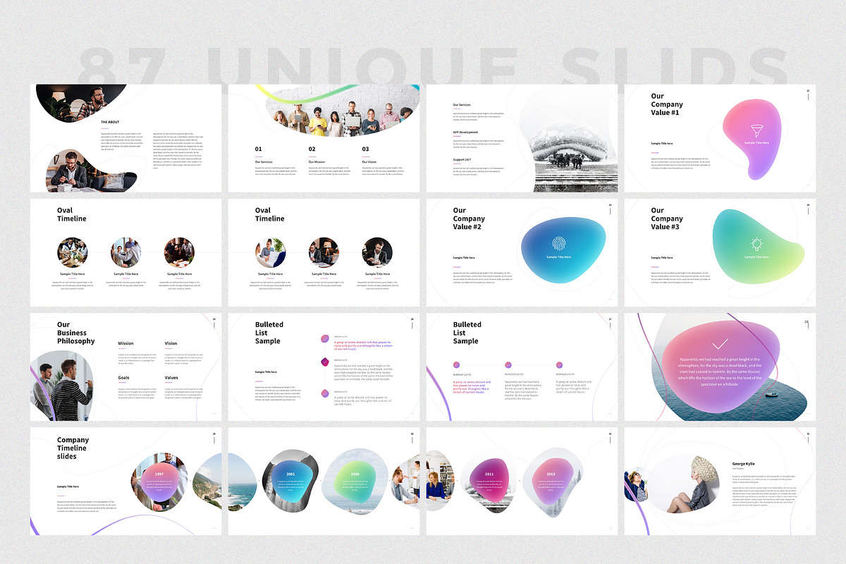 SHAPER powerpoint template, a Presentation Template by ShapeSlide