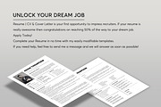 ATS Resume CV Word & Google Docs 26, a Resume Template by MrCam Template Resume|CV (Thumbnail 8 of 9)
