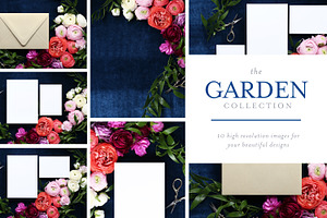 Garden  invite mock up bundle containing mockup, mock up, and mockups