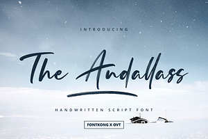 The Andallass-HandwrittenScript Font