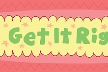 Get It Right - today or tomorrow! :)