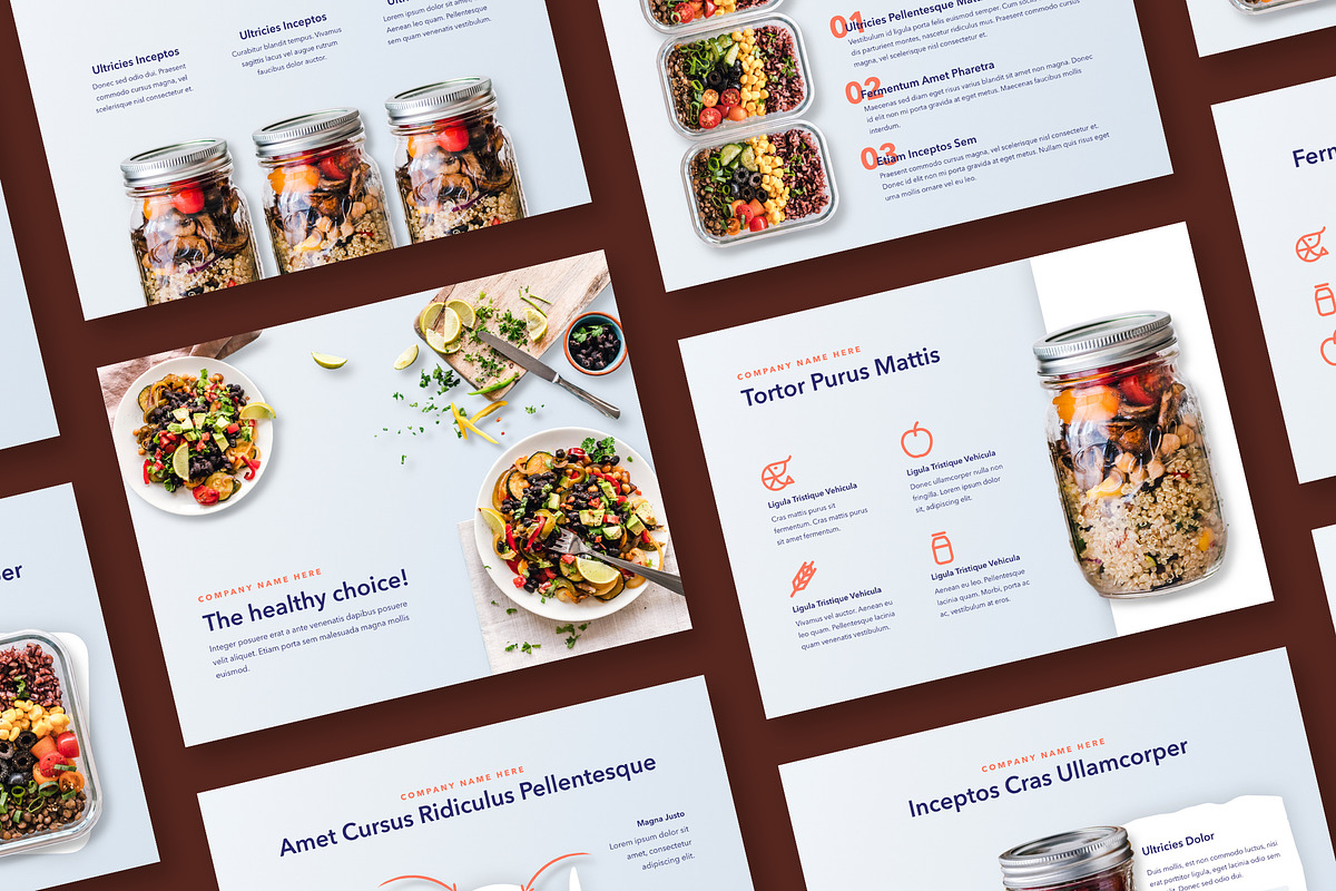 Nutritious Keynote Template, a Presentation Template by Jumsoft (Photo 1 of 21)