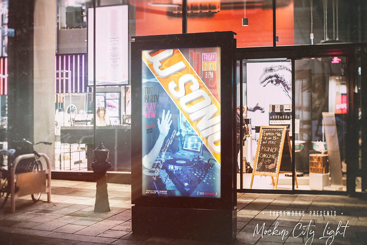 27 Outdoor Advertising Mockups, an Advertising Mockup by TVartworks (Photo 30 of 37)