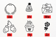 Pretty chrismas, a Symbol Font by Petal Pixels (Thumbnail 4 of 7)
