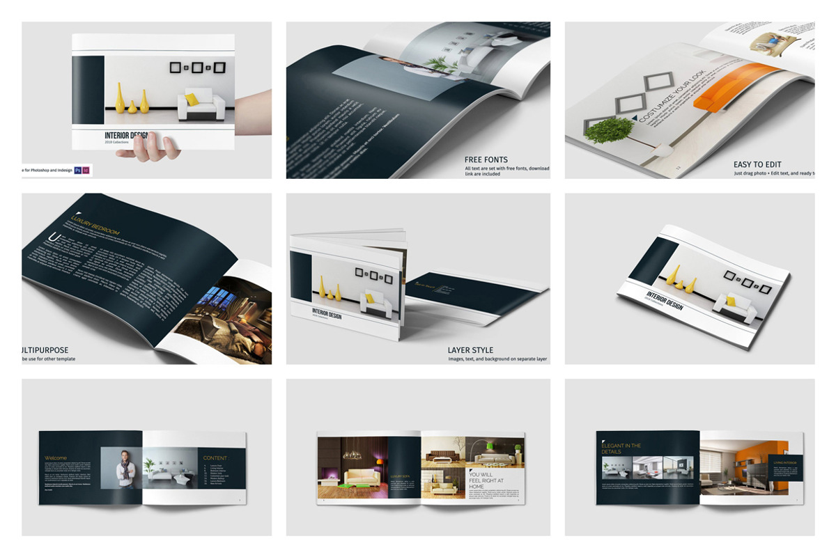 Interior Brochure Bundle, a Brochure Template by adekfotografia (Photo 6 of 25)