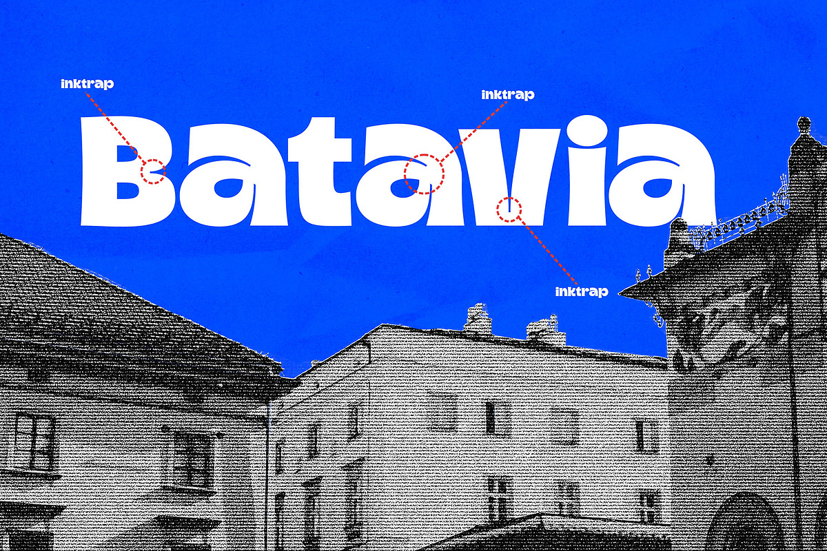 Sadenly - Inktraped Bold Font, a Sans Serif Font by Bentype Studio (Photo 5 of 7)