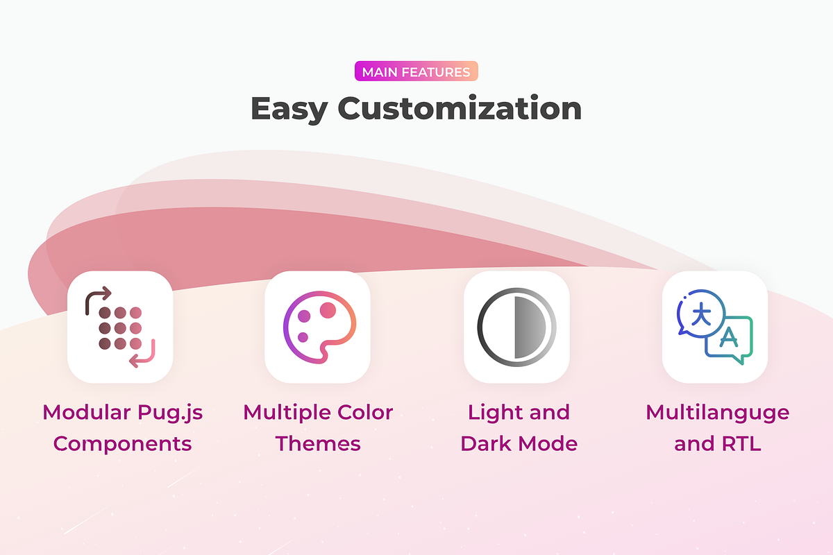 Nirwana HTML Landing Page Collection, a HTML Template by UInstrument (Photo 6 of 19)