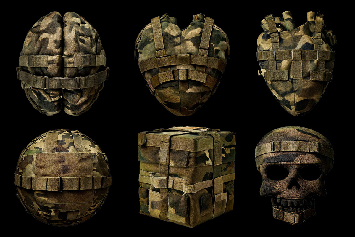 Camouflage Font, a Sans Serif Font by Handmadefont (Photo 10 of 14)