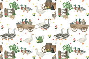 Happy farm patterns, a Pattern Graphic by ramika (Thumbnail 3 of 11)