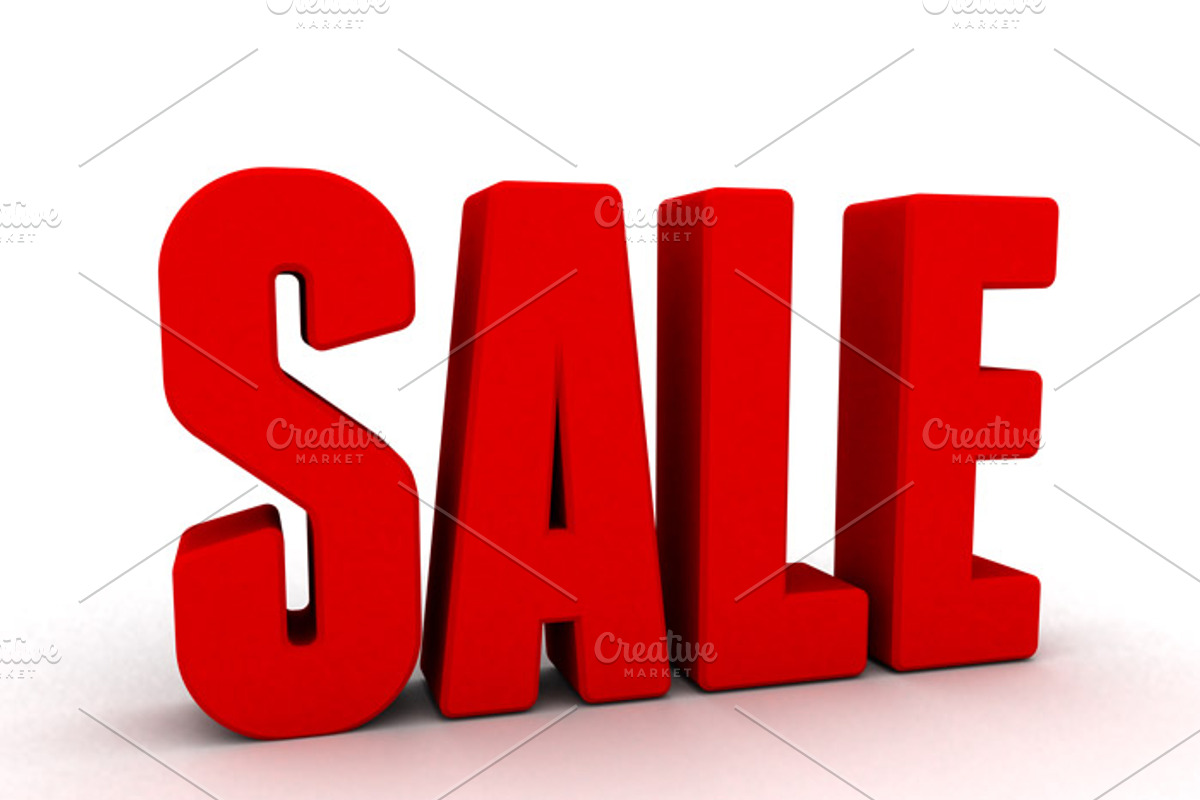 3D Sale Renders Pack 1 preview 2