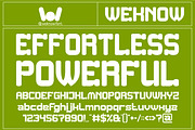 Effortless Powerful font, a Font by weknow (Thumbnail 1 of 8)