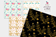 Little Angel Seamless Paper Pack 001, a Pattern Graphic by Drawberx (Thumbnail 5 of 10)