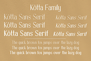 Kotta - Minimalist Sans Serif, a Sans Serif Font by Mayofont (Thumbnail 2 of 10)