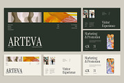 Arteva - Art Exhibition PowerPoint, a Presentation Template by New Coral Design (Thumbnail 7 of 10)