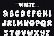 3D Bubble Type | Letters and Numbers, a Graphic by LarysaZabrotskaya (Thumbnail 17 of 23)