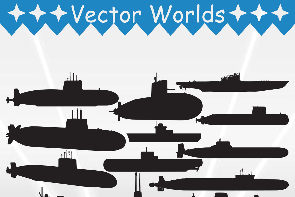 Submarine Svg, Ocean, Sea, Navy Svg, an Object Graphic by VectorWorlds (Photo 2 of 3)